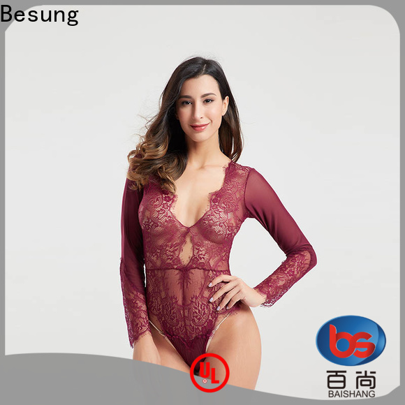 Besung eyelash going out bodysuits from manufacturer for home