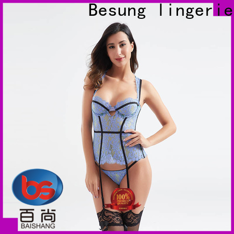 Besung high-quality steel boned corset product for hotel