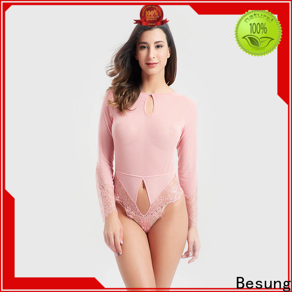 Besung bodysuit black body suits free design for hotel