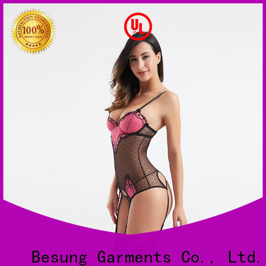 Besung eyelash black body suits from manufacturer for home