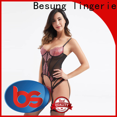 Besung rose sexy corset lingerie free design for lover