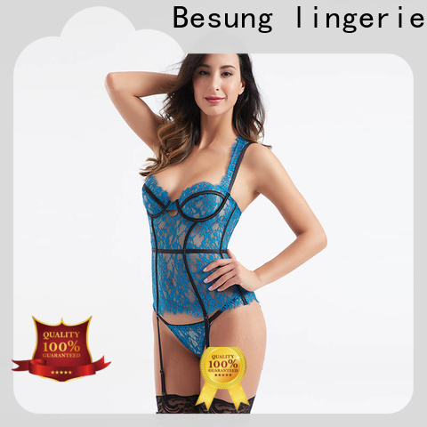 Besung sexy plus size bustier factory price for hotel