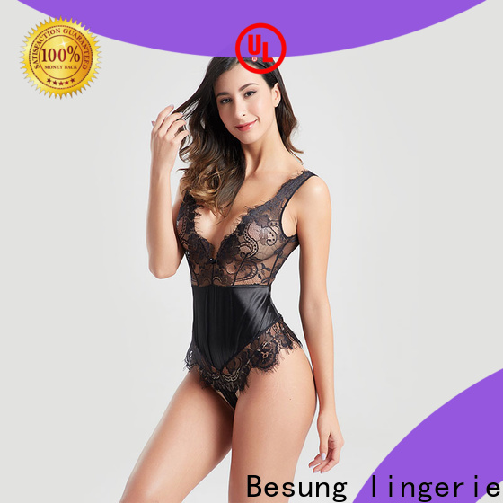 Besung purple party bodysuits factory for wife