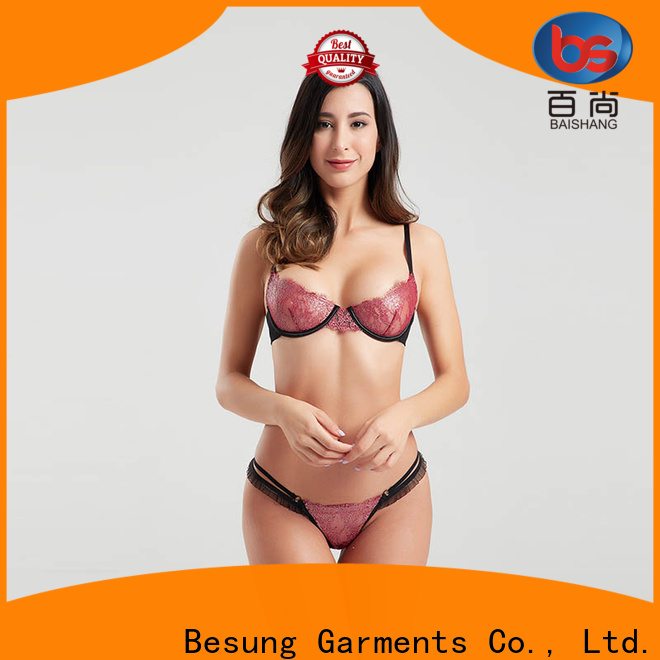 Besung panty satin lingerie for Home for lover