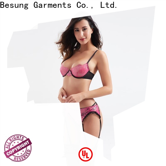 Besung low cost lingerie lace for hotel