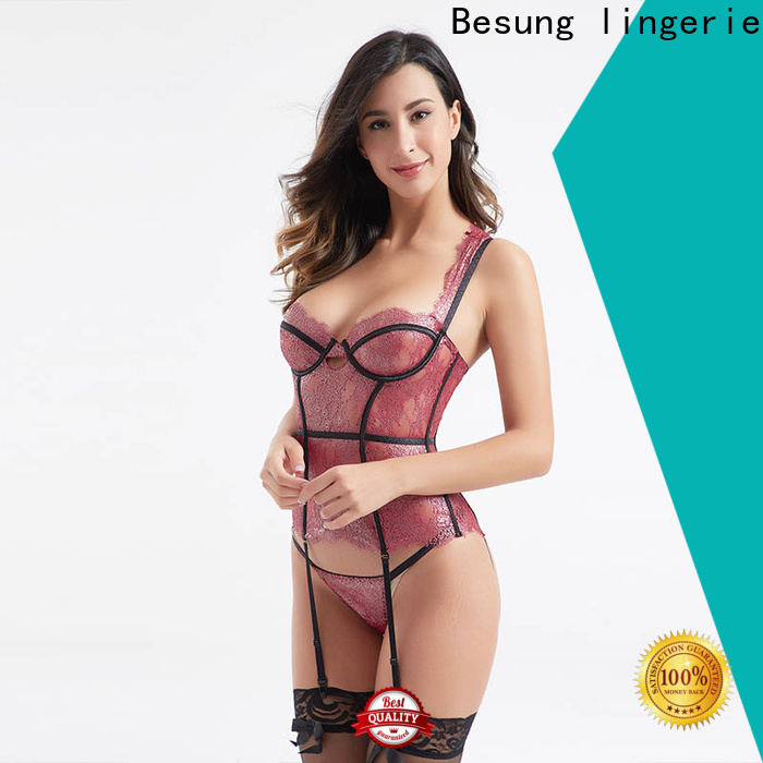 Besung new-arrival lace up corset from manufacturer for lover