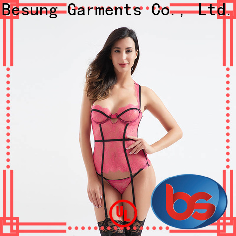 Besung elegant black corset sale for home