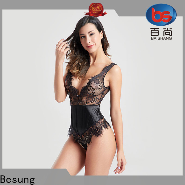 Besung first-rate black bodysuit outfit check now for home