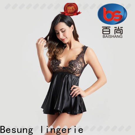 Besung fine-quality yellow lace bodysuit from manufacturer for home