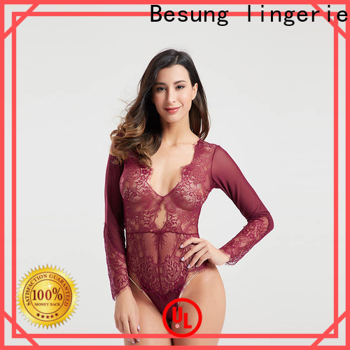 Besung new design white corset bodysuit buy now for women