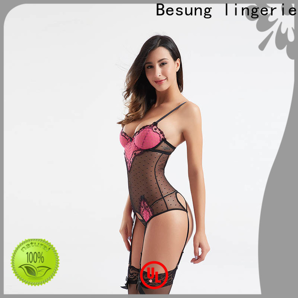 Besung sale lace underwire bodysuit at discount for women