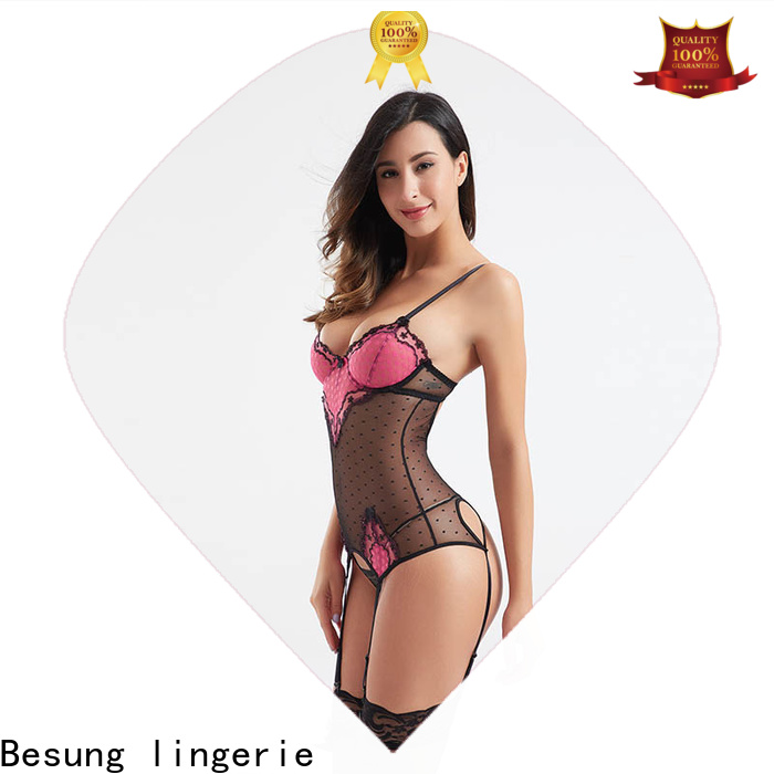 Besung hot-selling hot pink bodysuit for wholesale for lover