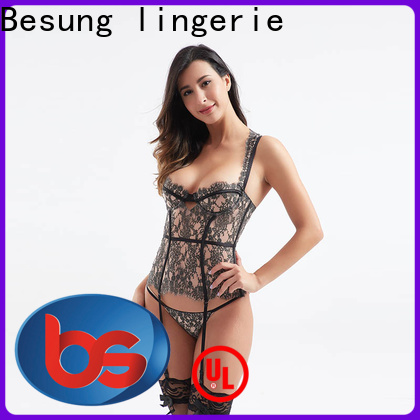 Besung woven red corset at discount for lover