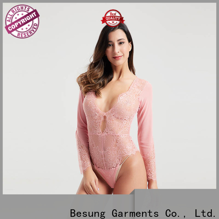 bulk lace underwire bodysuit hollow at discount for women