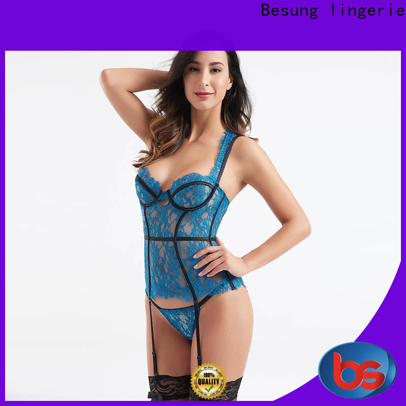 Besung mesh corset bra from manufacturer for hotel