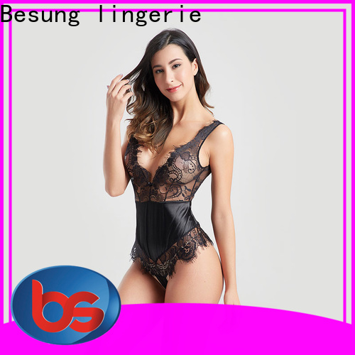 Besung hollow going out bodysuits at discount for hotel