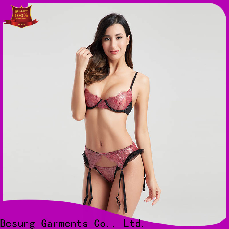 Besung unique satin lingerie lace for home