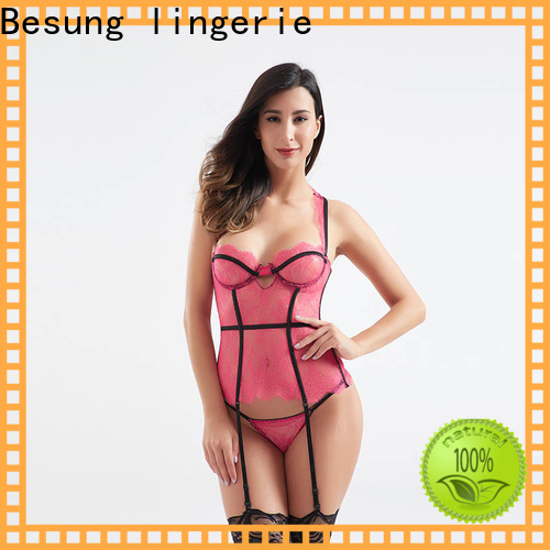 Besung odm bustier top sale for hotel