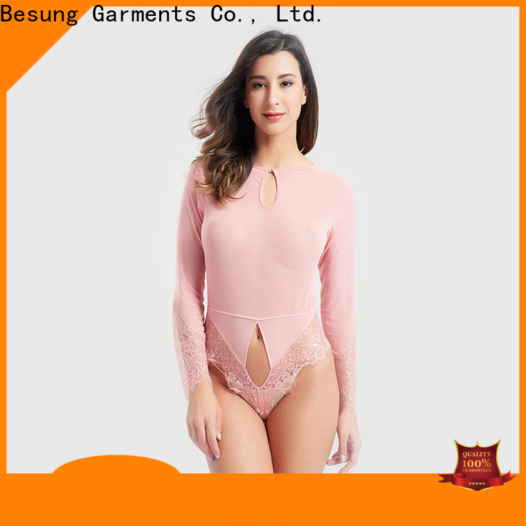 Besung online deep plunge bodysuit inquire now for lover