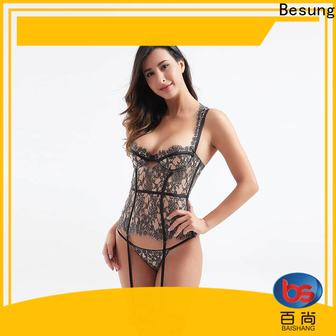 Besung odm steel boned corset product for lover