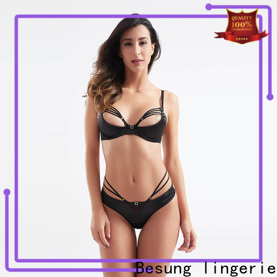 Besung leopard Lingerie Manufacturers certifications for wife