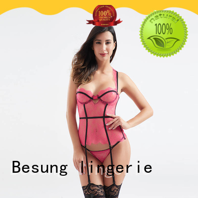Besung corset black corset top wholesale for lover