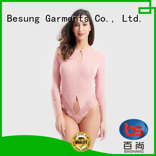 Besung hang backless bodysuit for wholesale for wife