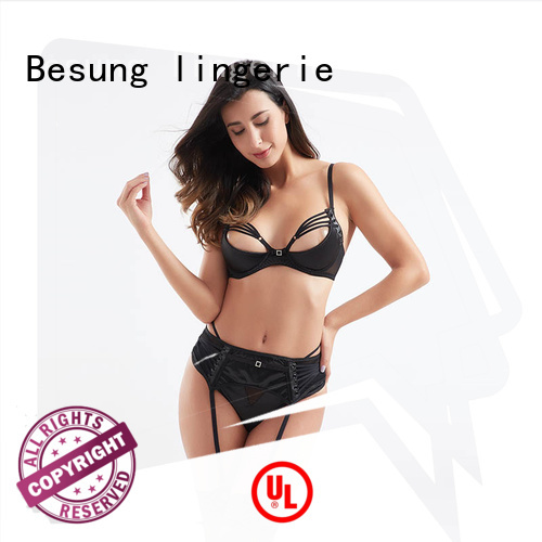 Besung leopard silk lingerie for Home for home