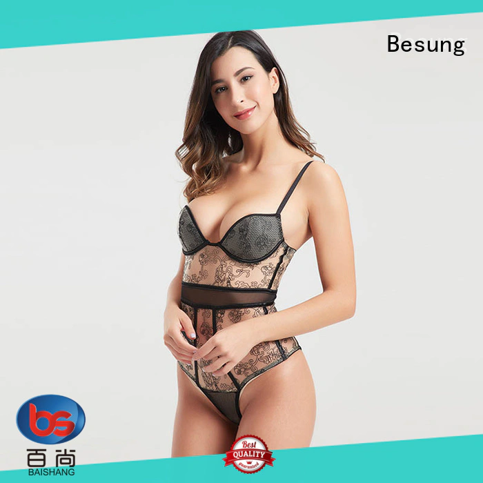 Besung odm push up corset from manufacturer for hotel