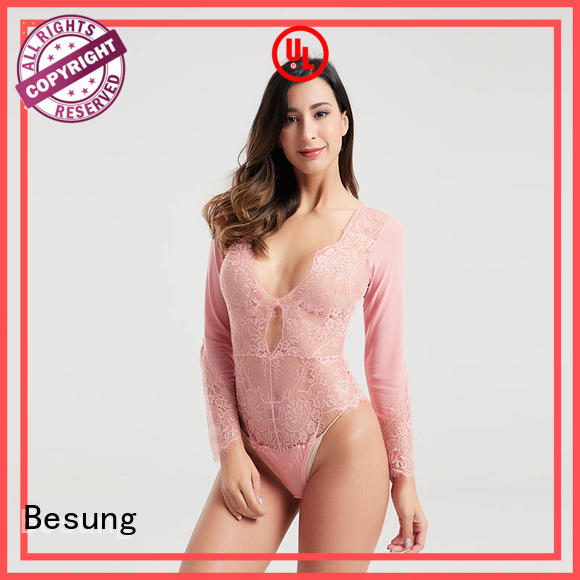 Besung mesh red lace bodysuit check now for hotel