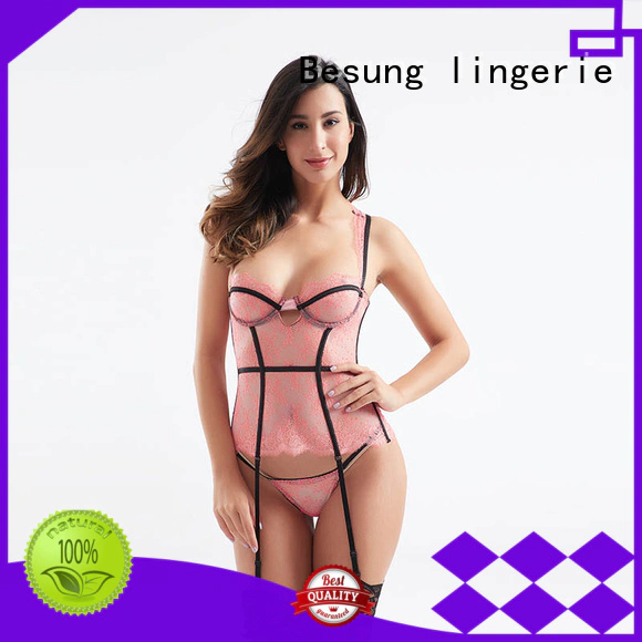 Besung oem lace corset product for hotel