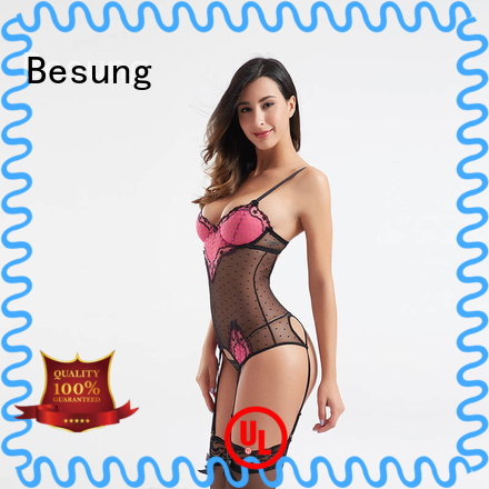 Besung backless sexy lace bodysuit for wholesale for lover