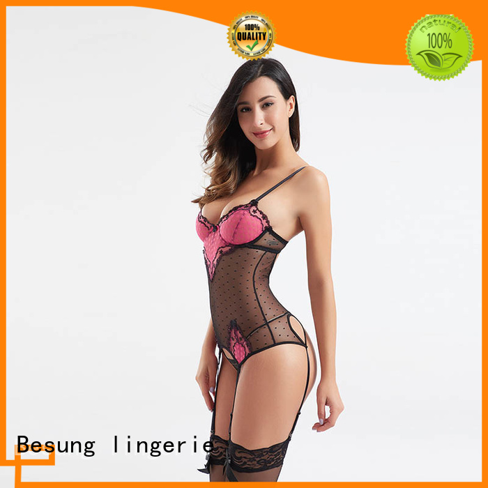 Besung new-arrival plus size lace bodysuit production for lover