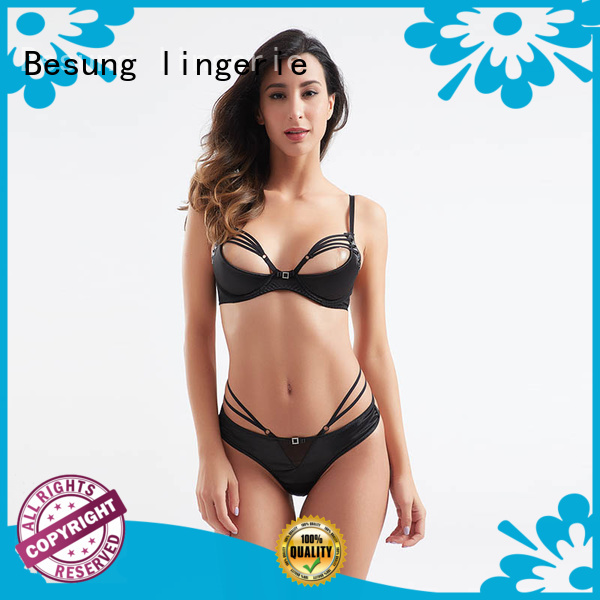 Besung good-package crotchless lingerie bulk production for wife