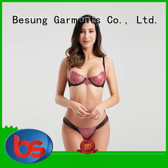 Besung contrast hot lingerie for Home for wife