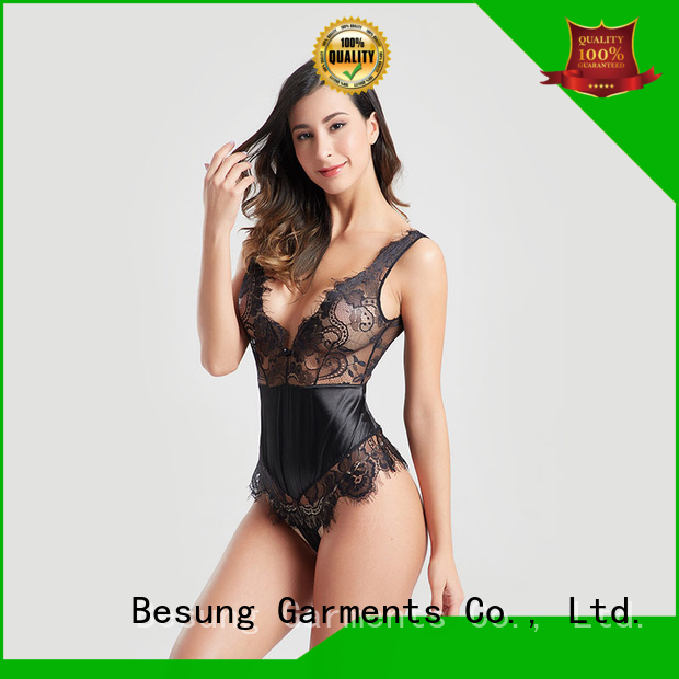 Besung backless nude lace bodysuit for wholesale for wife