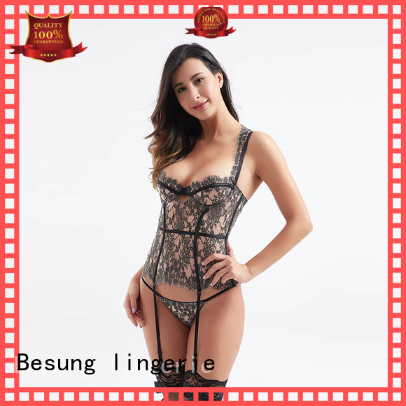 design lace bustier from manufacturer for wife Besung