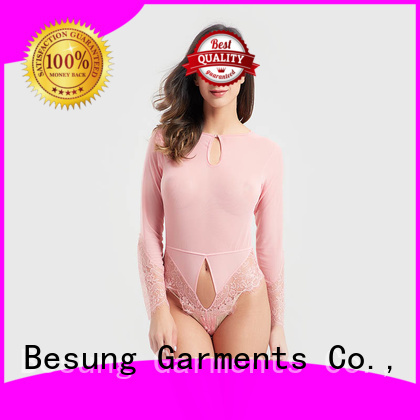 Besung out sexy mesh bodysuit production for home