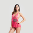 Besung neck red lace bodysuit lingerie for home