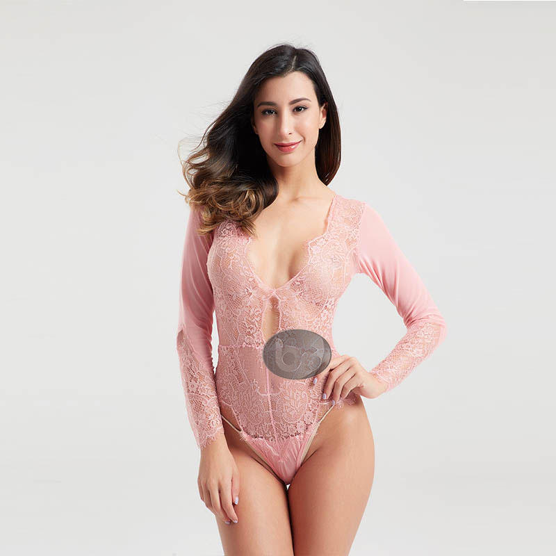 Besung hollow strapless bodysuit from manufacturer for home-1